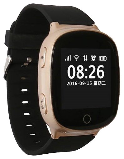 Фото Смарт-часы WONLEX Smart Age Watch EW100S Black (725603)