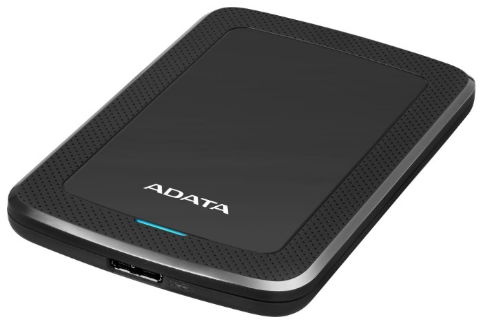 Фотография Жесткий диск HDD ADATA HV300 2TB USB 3.1 Black (AHV300-2TU31-CBK)