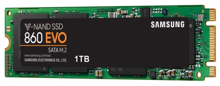 Фото Жесткий диск SSD SAMSUNG 860 EVO MZ-N6E1T0BW