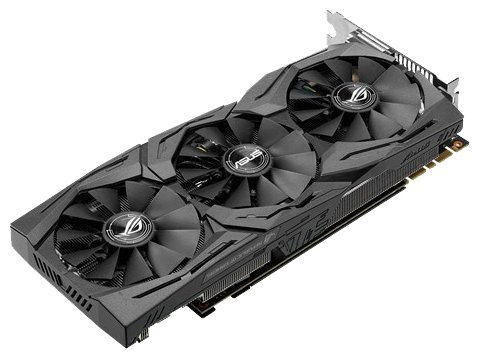 Картинка Видеокарта ASUS STRIX-GTX1070-O8G-GAMING