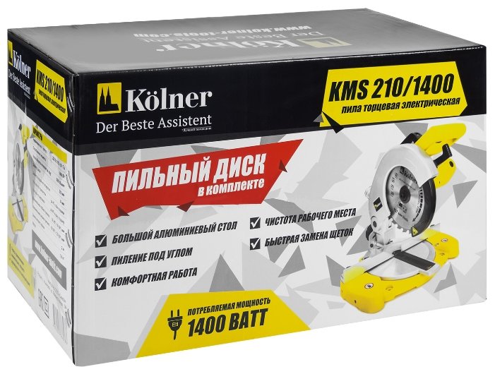 Купить Пила KOLNER KMS 210/1400