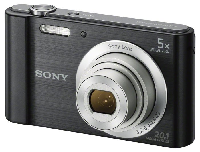 Картинка Фотокамера SONY DSC-W800/BC Black