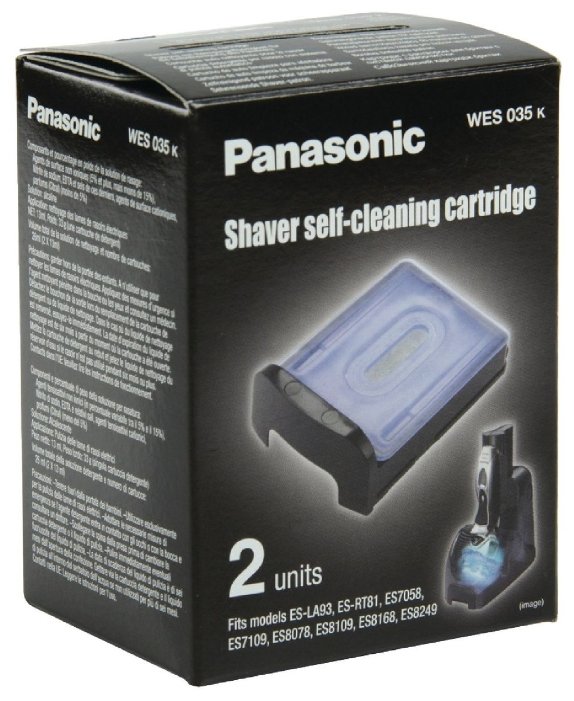 Фото Картридж с очищающей жидкостью для бритвы PANASONIC WES035K503