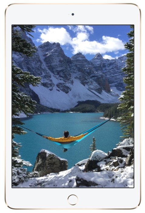 Картинка Планшет APPLE iPad mini 4 Wi-Fi Cell 128Gb Silver A1550 (MK772RK/A)