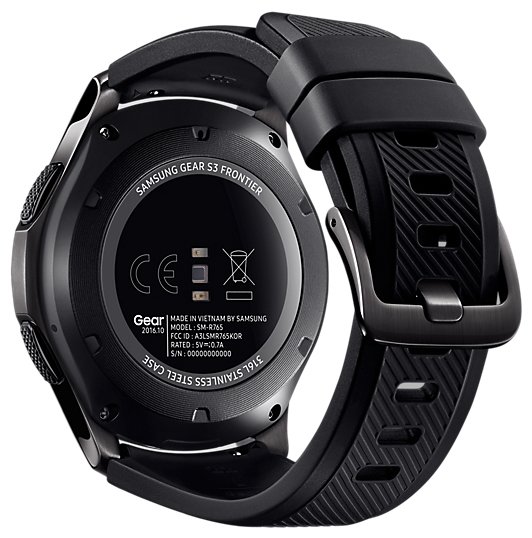 Фото Смарт-часы SAMSUNG Galaxy Gear S3 Frontier (SM-R760NDAASKZ) матовый титан