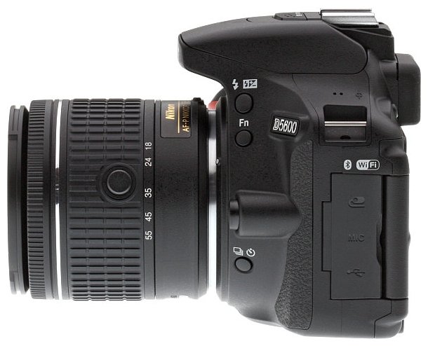 Картинка Зеркальная фотокамера NIKON D5600 (DX) (BK) + 18-105 VR (DX)