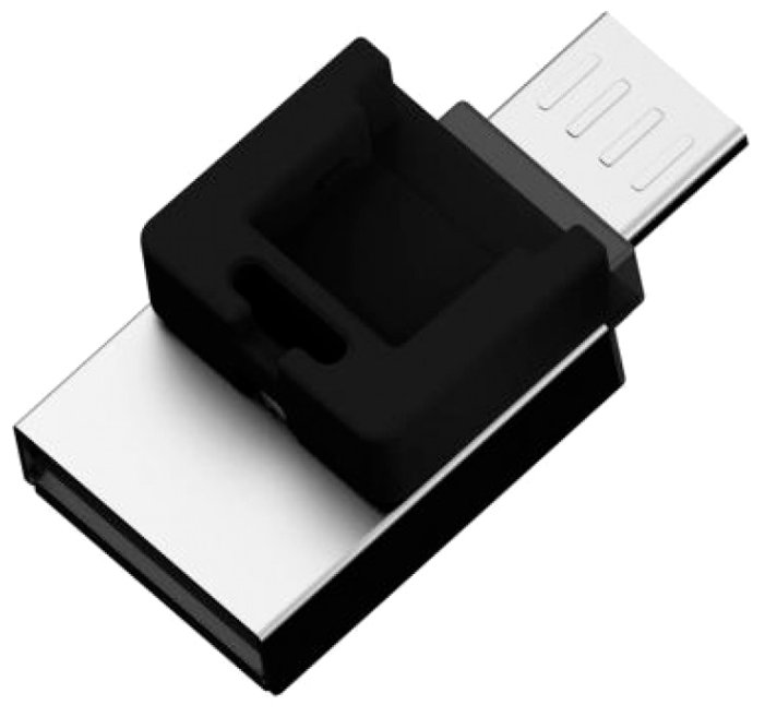 Картинка USB накопитель SILICON POWER Mobile X20 16GB OTG Black