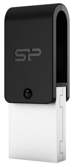 Купить USB накопитель SILICON POWER Mobile X21 16GB OTG Black