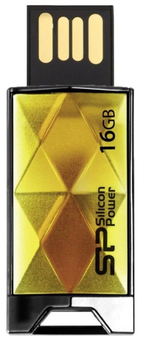 USB накопитель SILICON POWER Touch 850 32GB Amber Казахстан