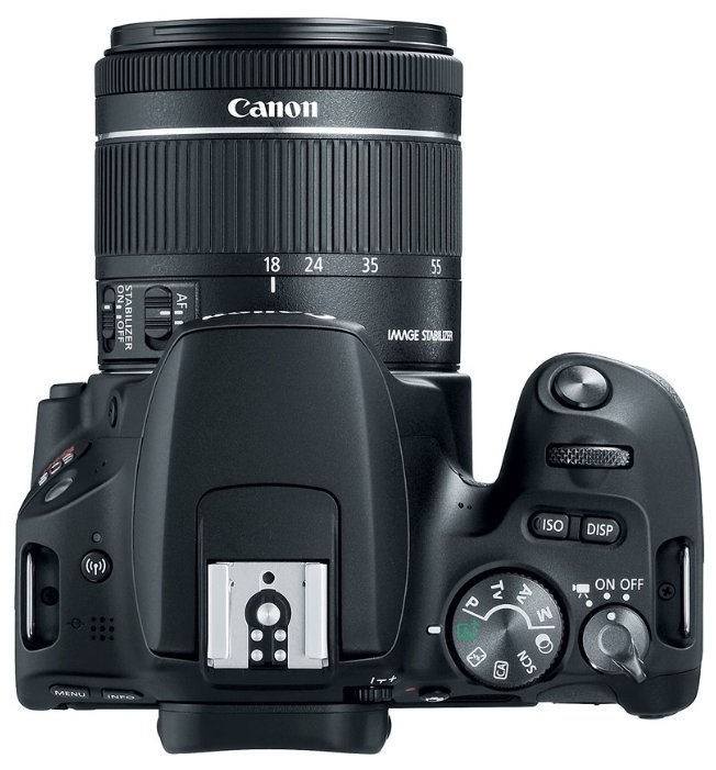 Фотография Зеркальная фотокамера CANON EOS 200D EF-S 18-55 IS STM Kit Black