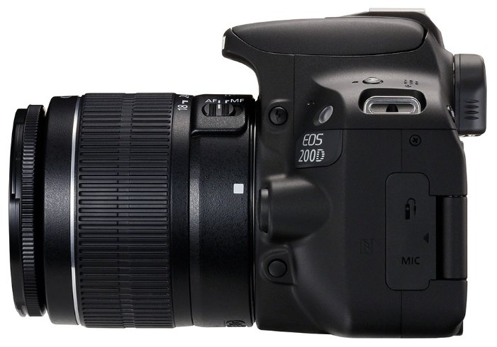 Цена Зеркальная фотокамера CANON EOS 200D EF-S 18-55 IS STM Kit Black