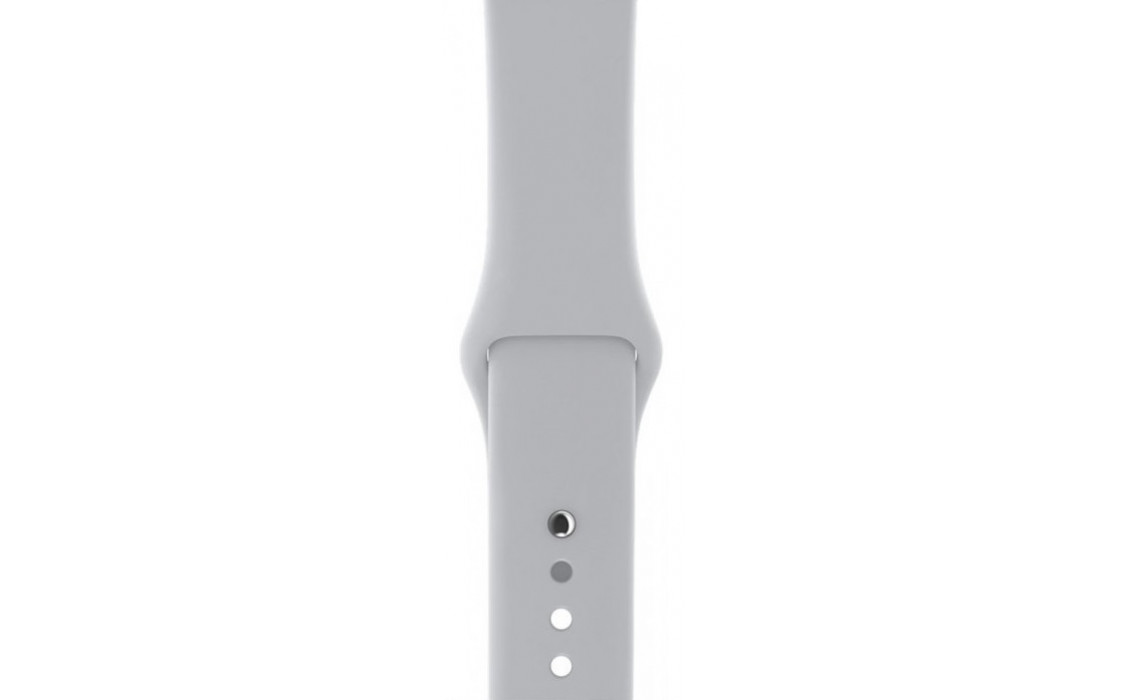 Фотография Смарт-часы APPLE Watch Series 3 GPS 42mm Silver Aluminium Case with white Sport Band