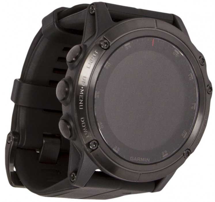 Фото Смарт-часы GARMIN Fenix 5X Plus Sapphire Black with Black band (010-01989-01)