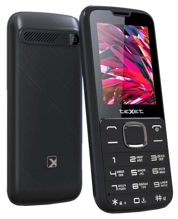 Картинка Мобильный телефон TEXET TM-D430 Black