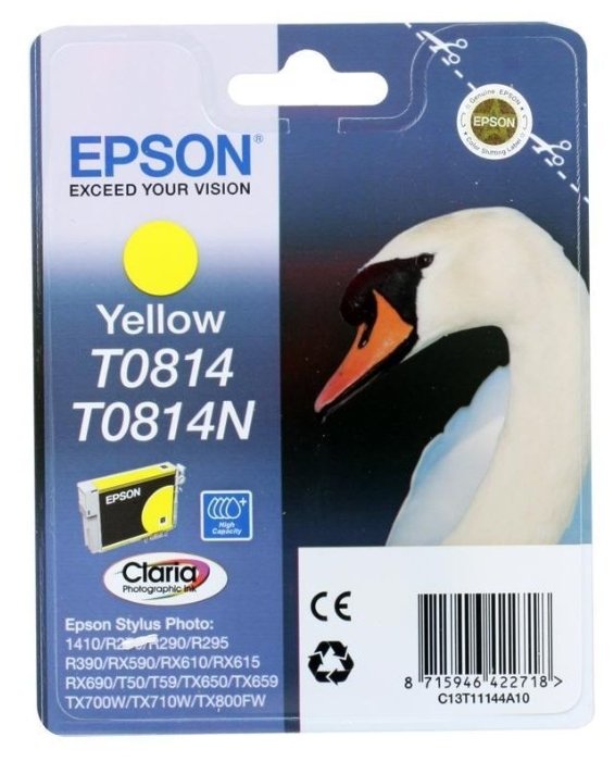 Фотография Картридж EPSON C13T11144A10