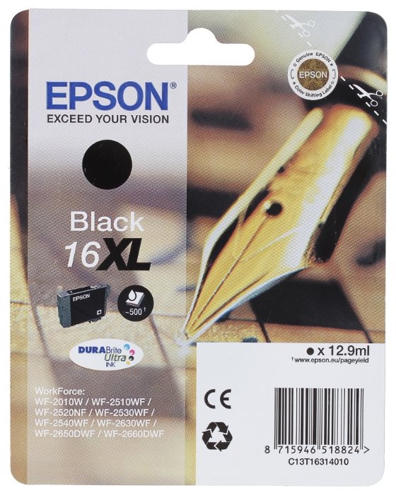 Картинка Картридж EPSON C13T16314010