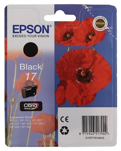 Картинка Картридж EPSON C13T17014A10