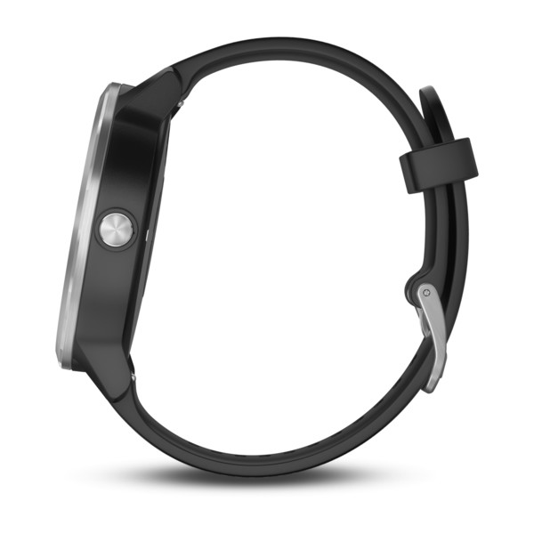 Картинка Смарт-часы GARMIN Vivoactive 3 Silver with Black band (010-01769-02)