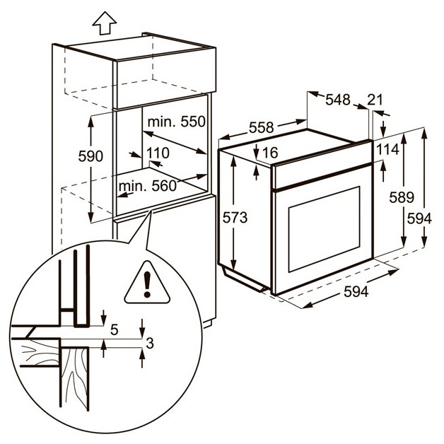 Фото Духовка ZANUSSI ZOS35802XD