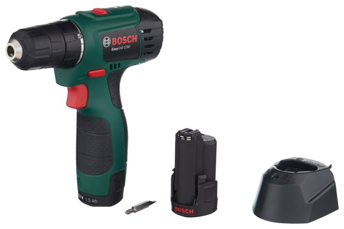 Дрель-шуруповерт BOSCH EasyDrill 1200 (2 акк.) Казахстан