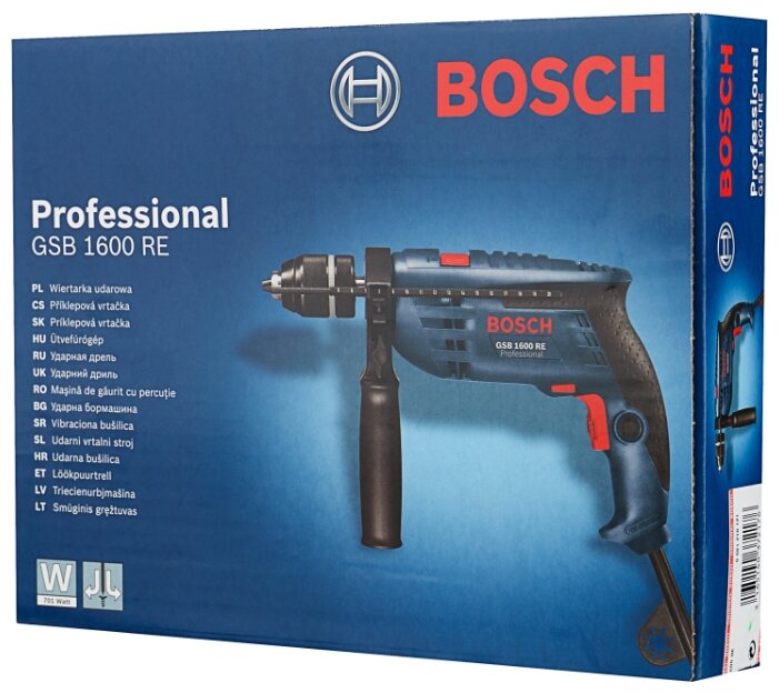 Дрель BOSCH GSB 1600 RE (0601218121) Казахстан