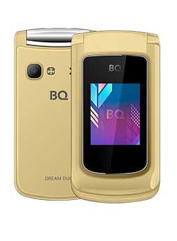 Фото Мобильный телефон BQ BQ-2433 Dream DUO Gold