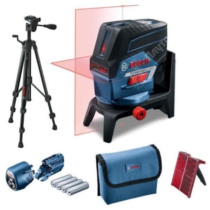 Картинка Лазерный нивелир BOSCH GCL 2-50 C+RM2+BT 150 (AA) L-Boxx ready (0601066G02)