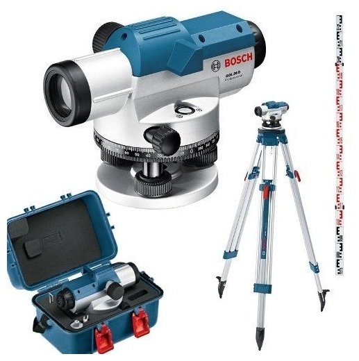 Фото Лазерный нивелир BOSCH GOL 20 D + BT 160 + GR 500 Kit (0601068402)