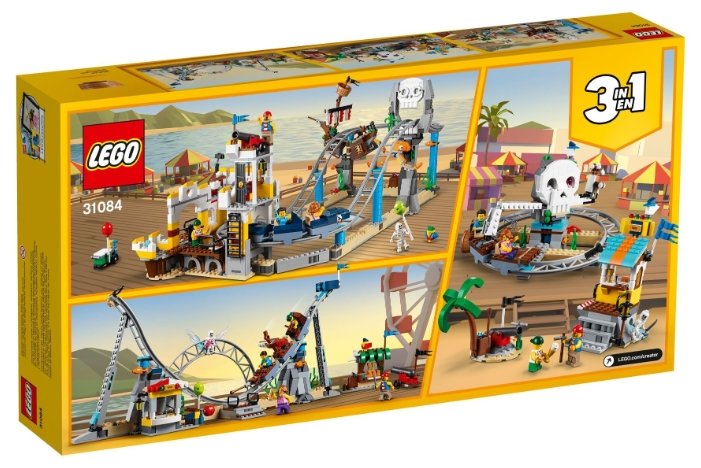 Фото Конструктор LEGO Аттракцион «Пиратские горки» 31084