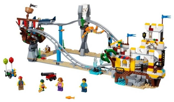 Фотография Конструктор LEGO Аттракцион «Пиратские горки» 31084