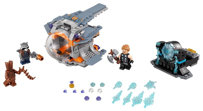 Фотография Конструктор LEGO В поисках оружия Тора 76102