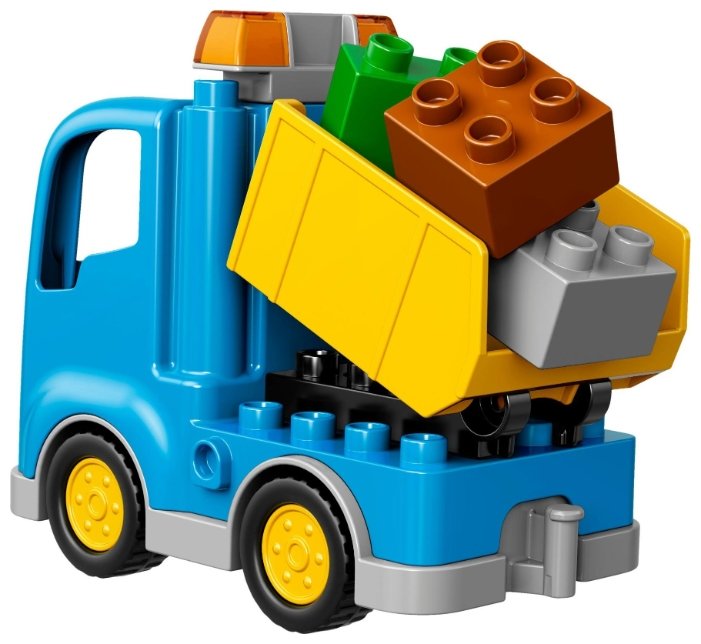Фото Конструктор LEGO Грузовик и гусеничный экскаватор 10812