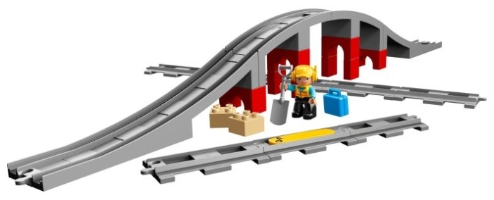 Фотография Конструктор LEGO Железнодорожный мост 10872
