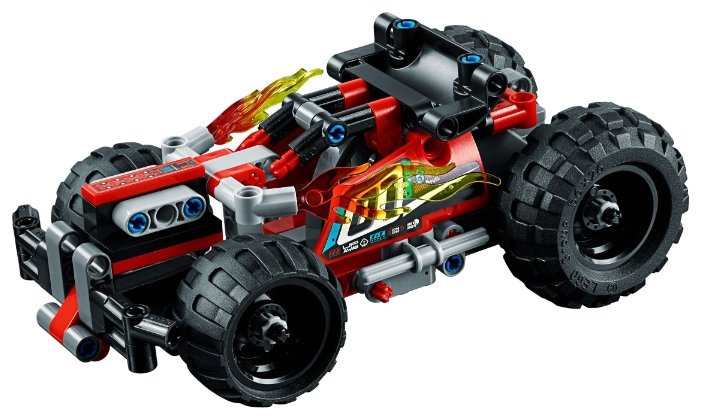 Фото Конструктор LEGO Красный гоночный автомобиль 42073