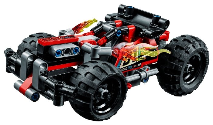 Фотография Конструктор LEGO Красный гоночный автомобиль 42073