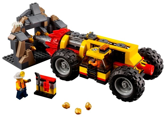 Купить Конструктор LEGO Тяжелый бур для горных работ 60186