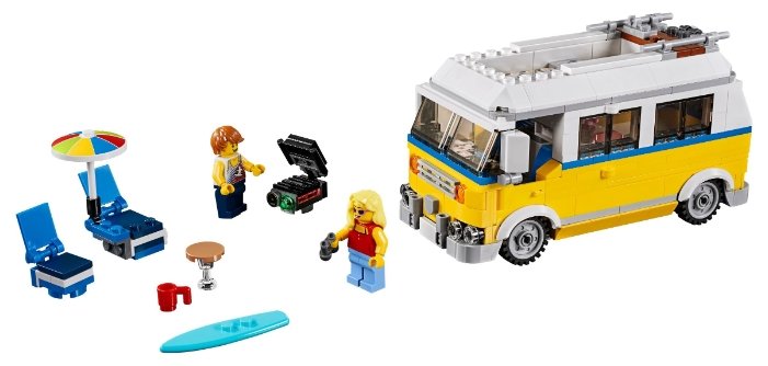 Фотография Конструктор LEGO Фургон сёрферов 31079