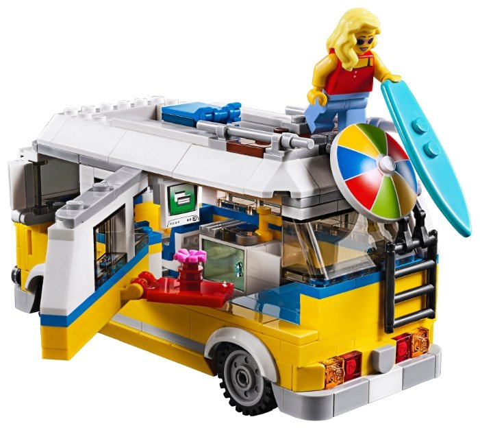 Цена Конструктор LEGO Фургон сёрферов 31079
