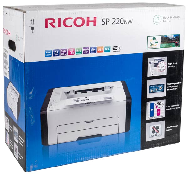 Цена Принтер RICOH SP 220 NW