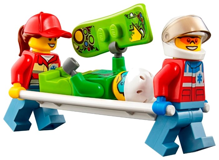 Купить Конструктор LEGO Вертолёт скорой помощи 60179