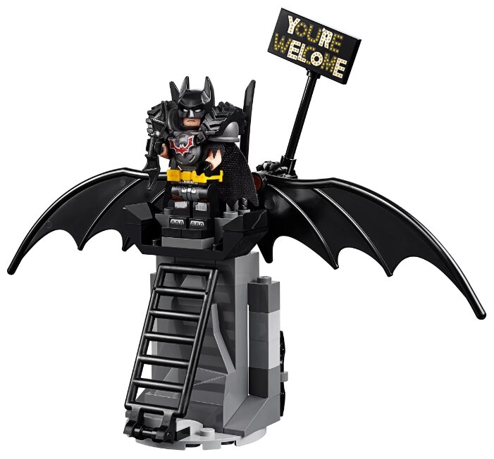 Фотография Конструктор LEGO Боевой Бэтмен и Железная борода Movie 70836