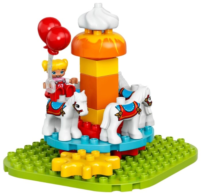 Картинка Конструктор LEGO Большой парк аттракционов DUPLO 10840