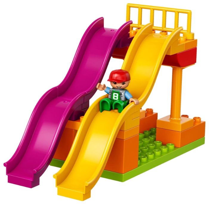 Купить Конструктор LEGO Большой парк аттракционов DUPLO 10840