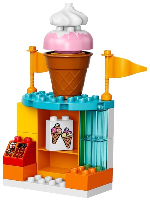 Конструктор LEGO Большой парк аттракционов DUPLO 10840 заказать