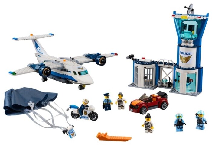 Фото Конструктор LEGO Воздушная полиция: авиабаза CITY 60210