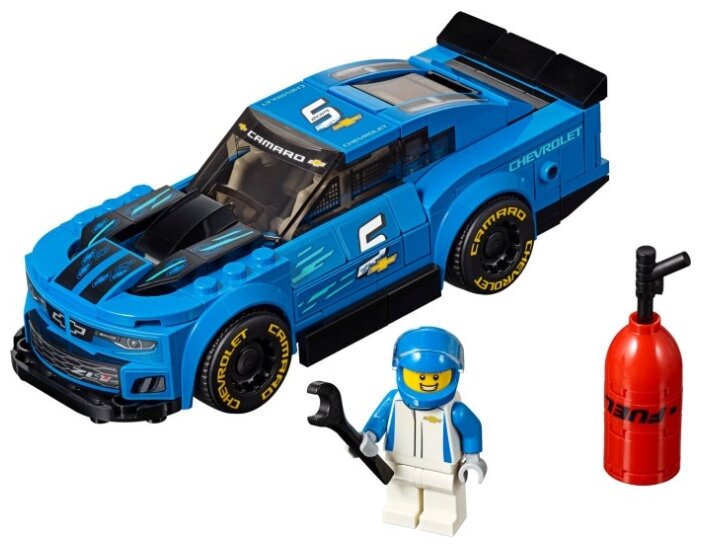 Фотография Конструктор LEGO Гоночный автомобиль Chevrolet Camaro ZL1 Speed Champions 75891