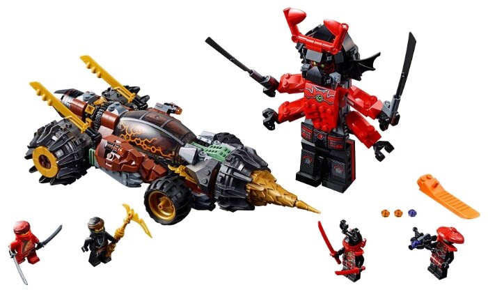 Картинка Конструктор LEGO Земляной бур Коула Ninjago 70669