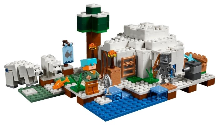 Картинка Конструктор LEGO Иглу Minecraft 21142