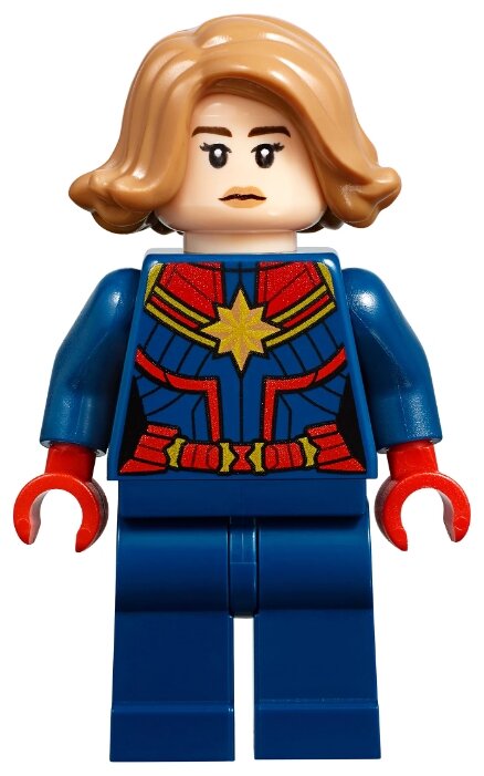 Купить Конструктор LEGO Капитан Марвел и атака скруллов Super Heroes 76127