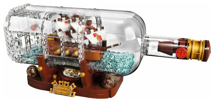Фотография Конструктор LEGO Корабль в бутылке Ideas 21313